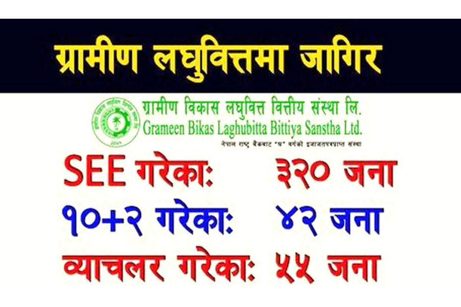 grameen laghubitta vacancy